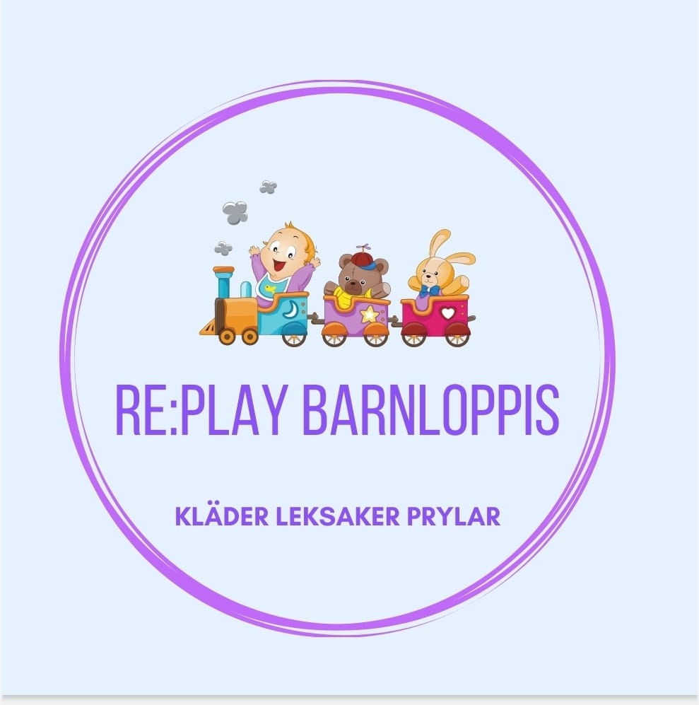 RE:PLAY Barnloppis logotyp